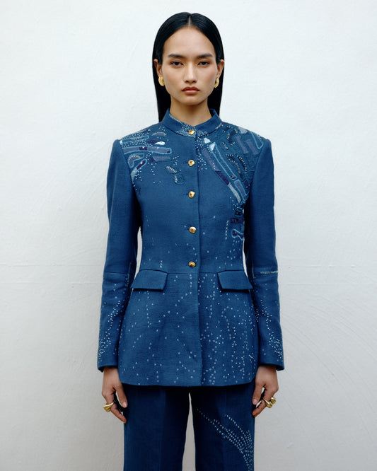 Handwoven Structured Jacket