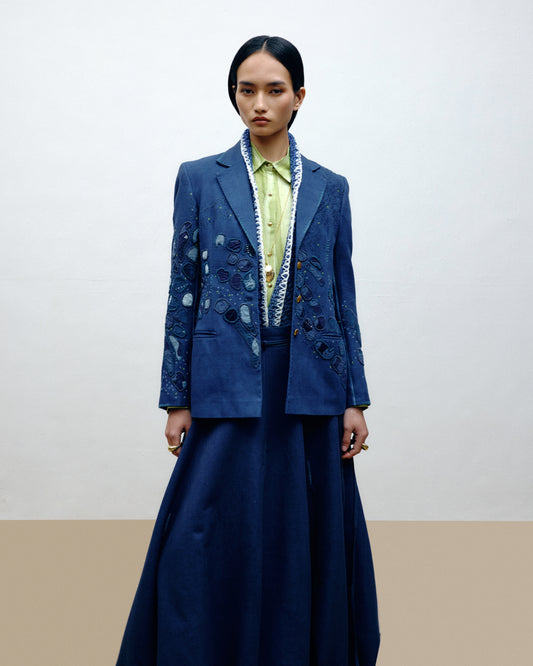 Embroidered Cotton Jacket