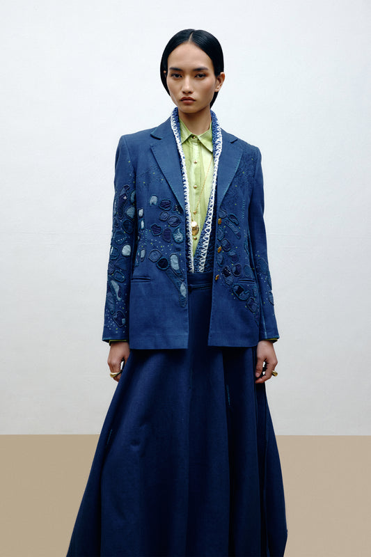 Embroidered Cotton Jacket