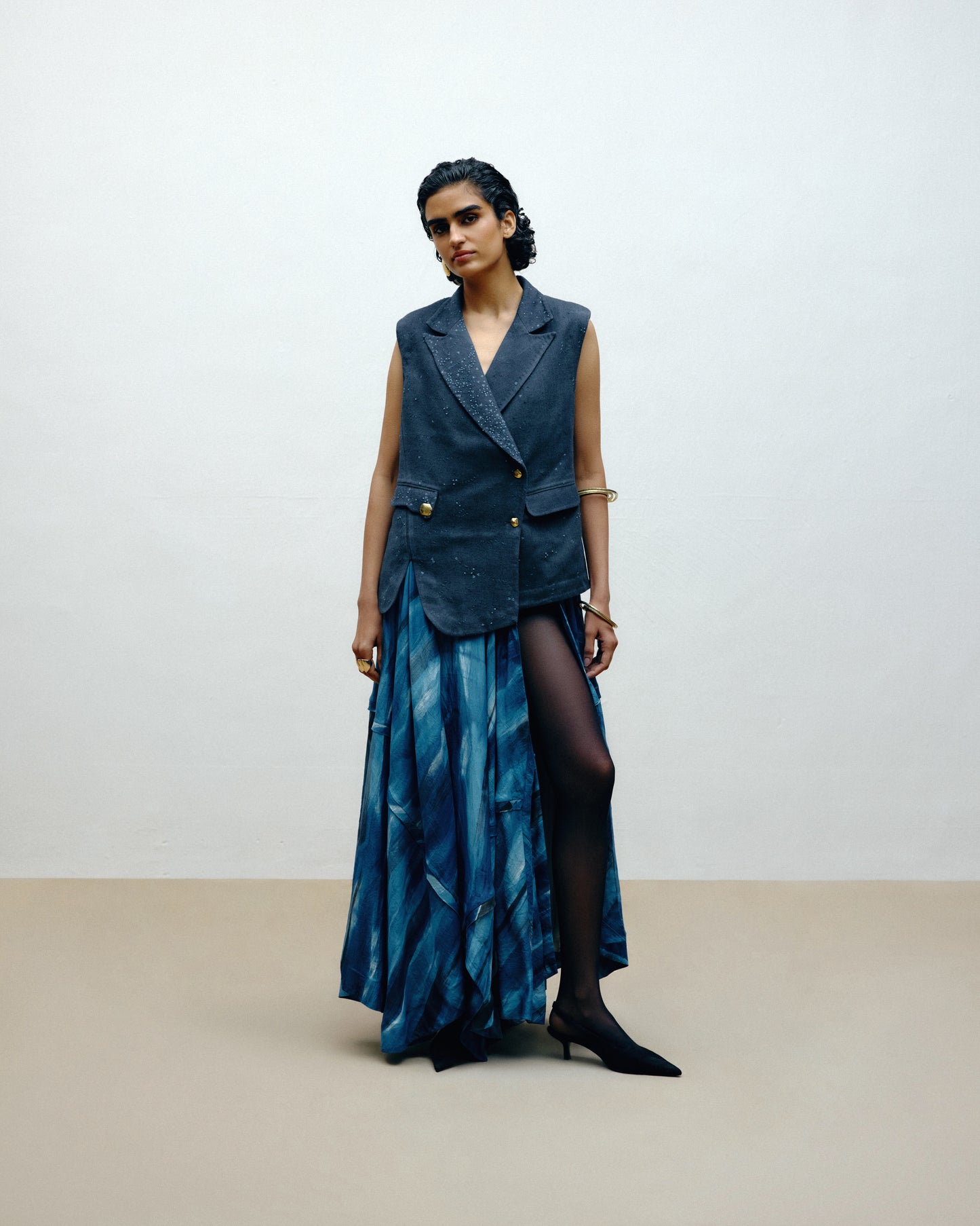 Silk Jacket Dress