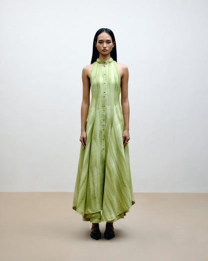 Hand-Painted Panel Dress