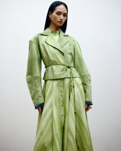 Hand-Painted Denim Jacket