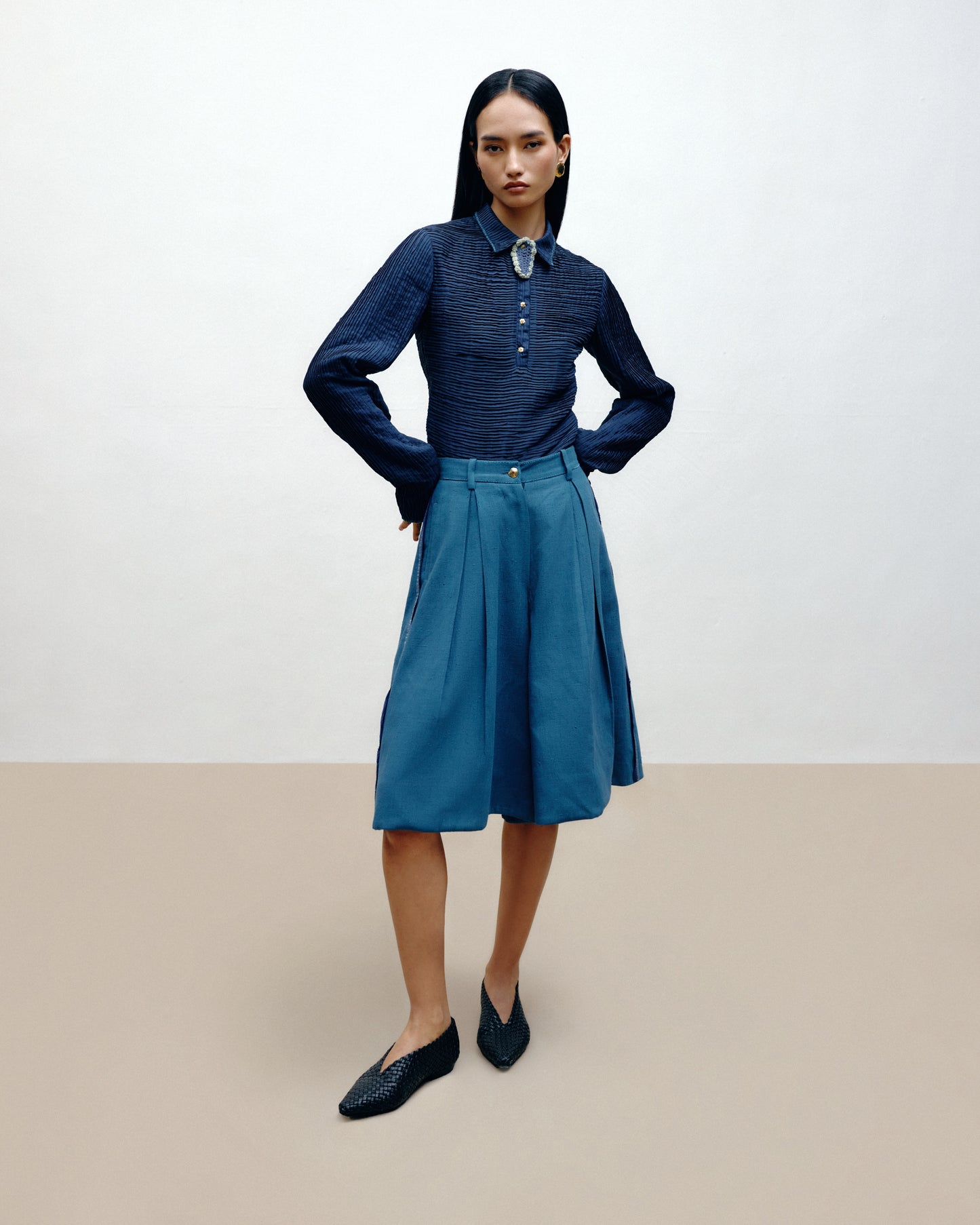 Handwoven Cotton Culottes
