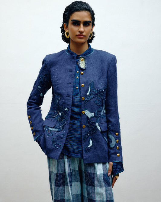 Handwoven Eri-Silk Jacket
