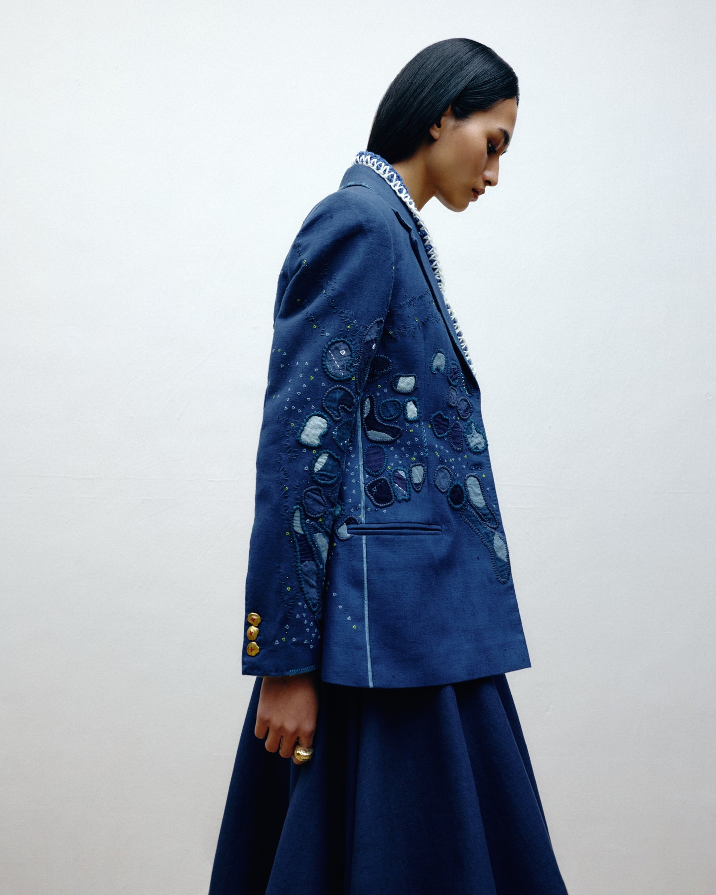 Embroidered Cotton Jacket