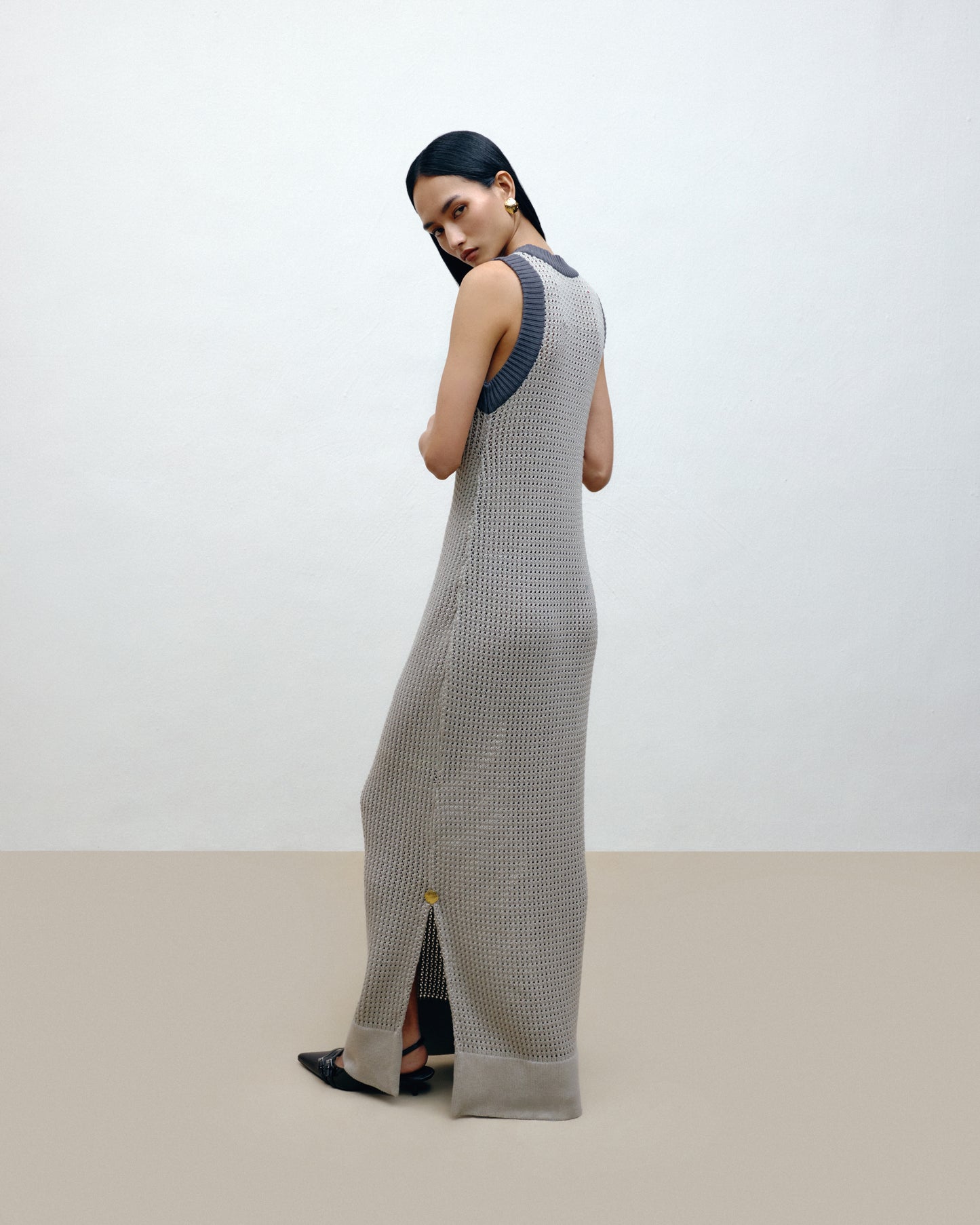 Knitted Cotton Dress
