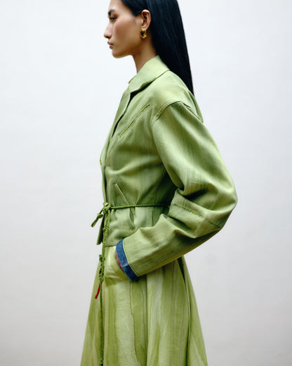 Hand-Painted Denim Jacket