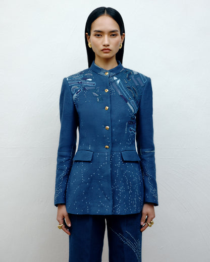 Handwoven Structured Jacket