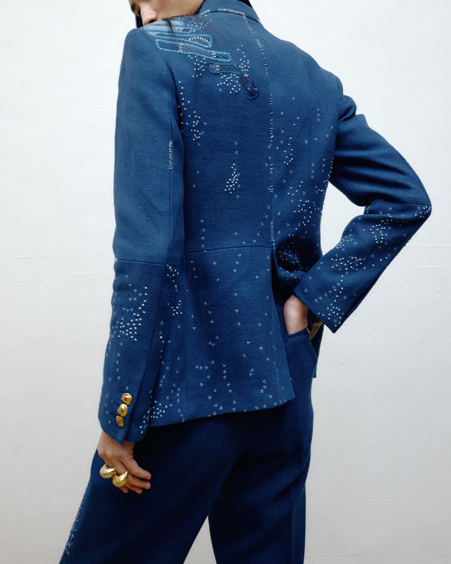 Handwoven Structured Jacket