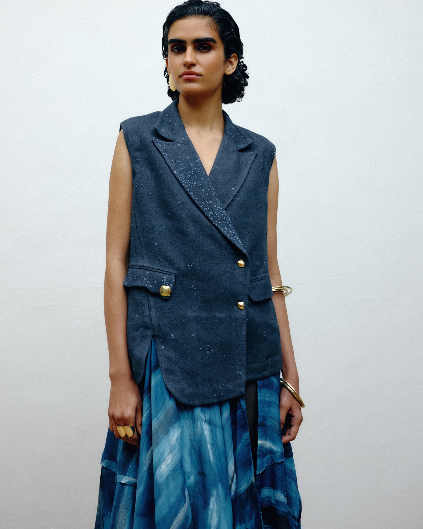 Silk Jacket Dress