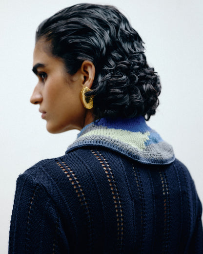 Herringbone Knitted Dress