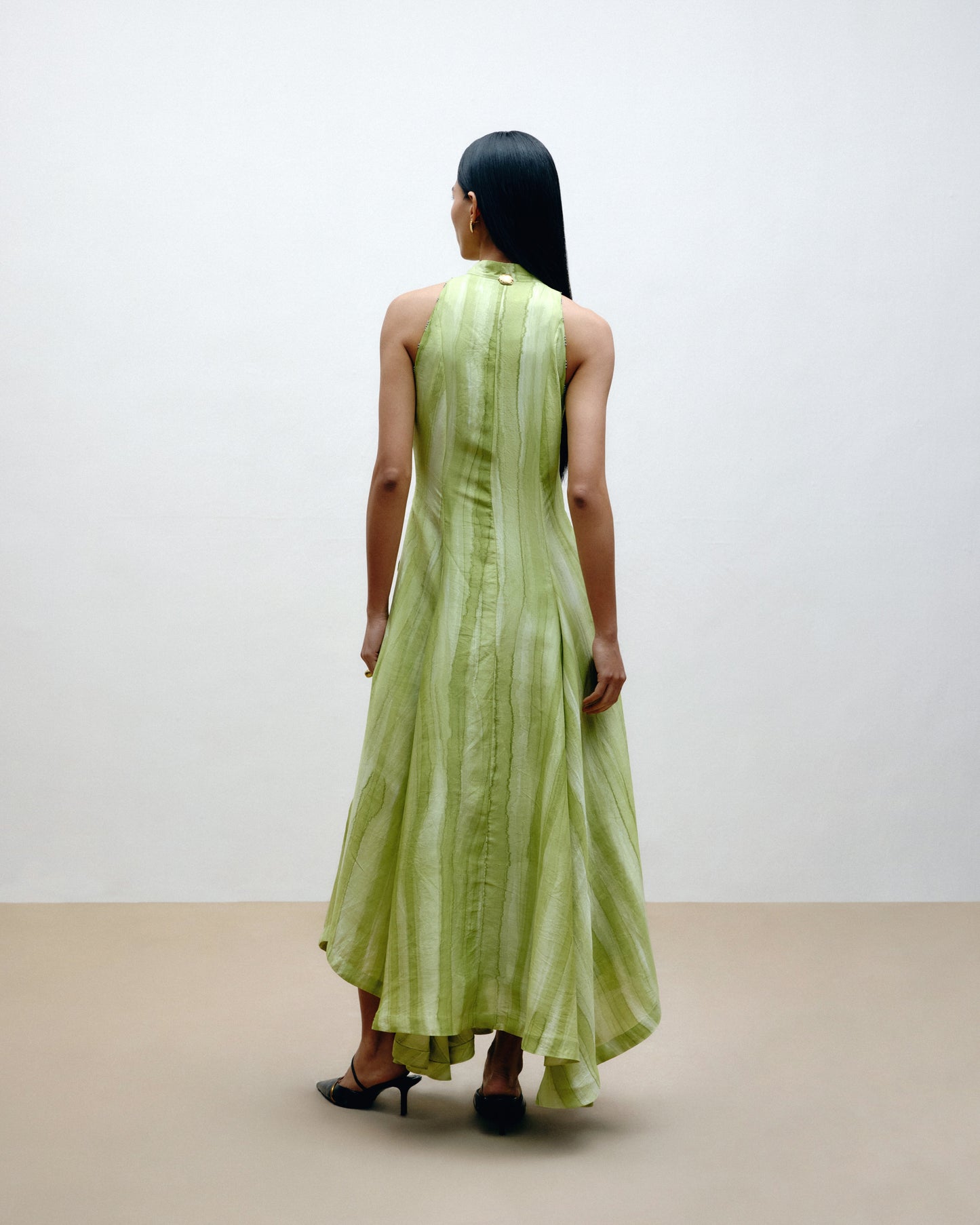 Hand-Painted Panel Dress