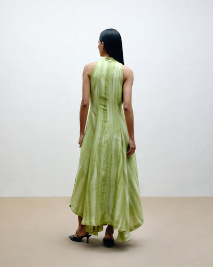 Hand-Painted Panel Dress