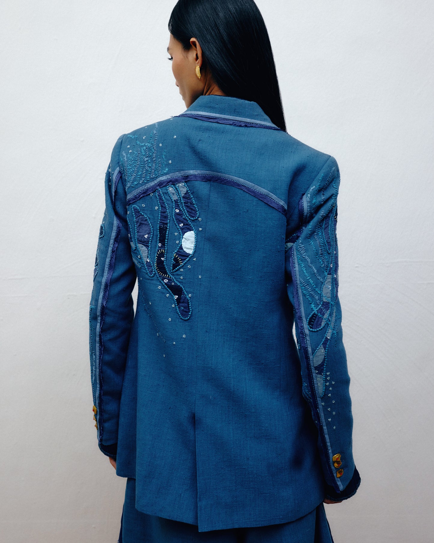 Single-Breasted Denim Jacket