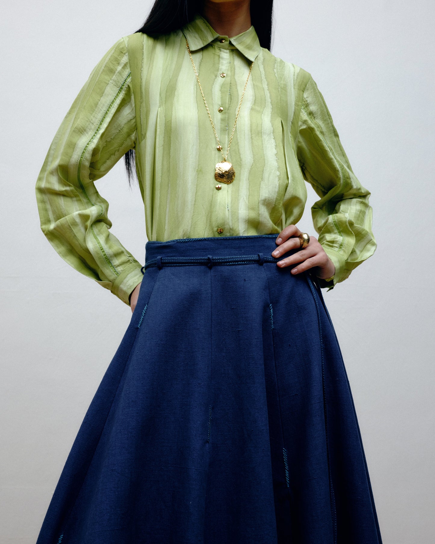 Multi Panel Balloon Skirt