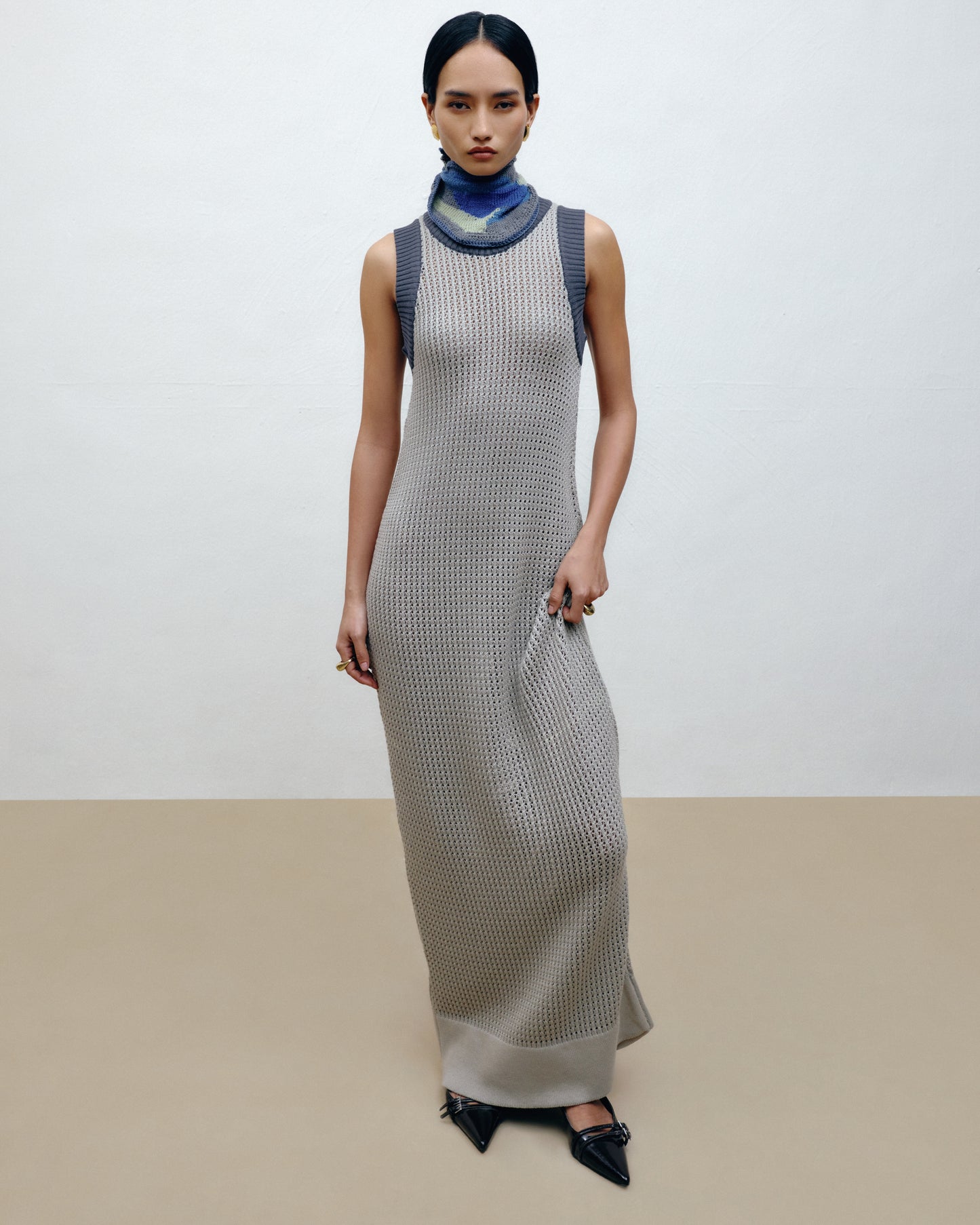 Knitted Cotton Dress