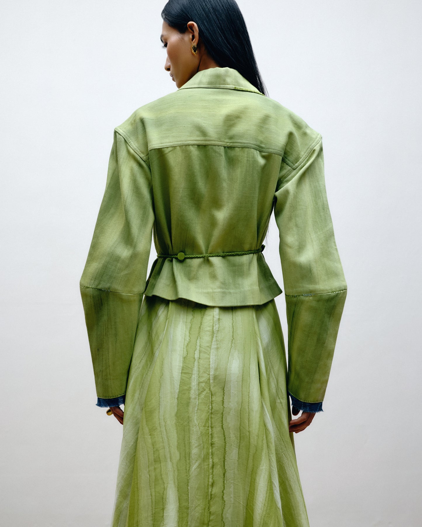 Hand-Painted Denim Jacket