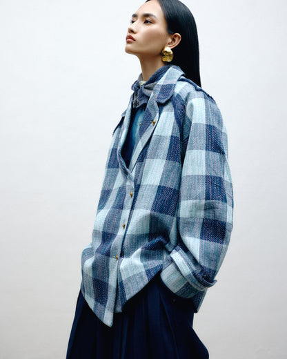 Asymmetric Cotton Jacket