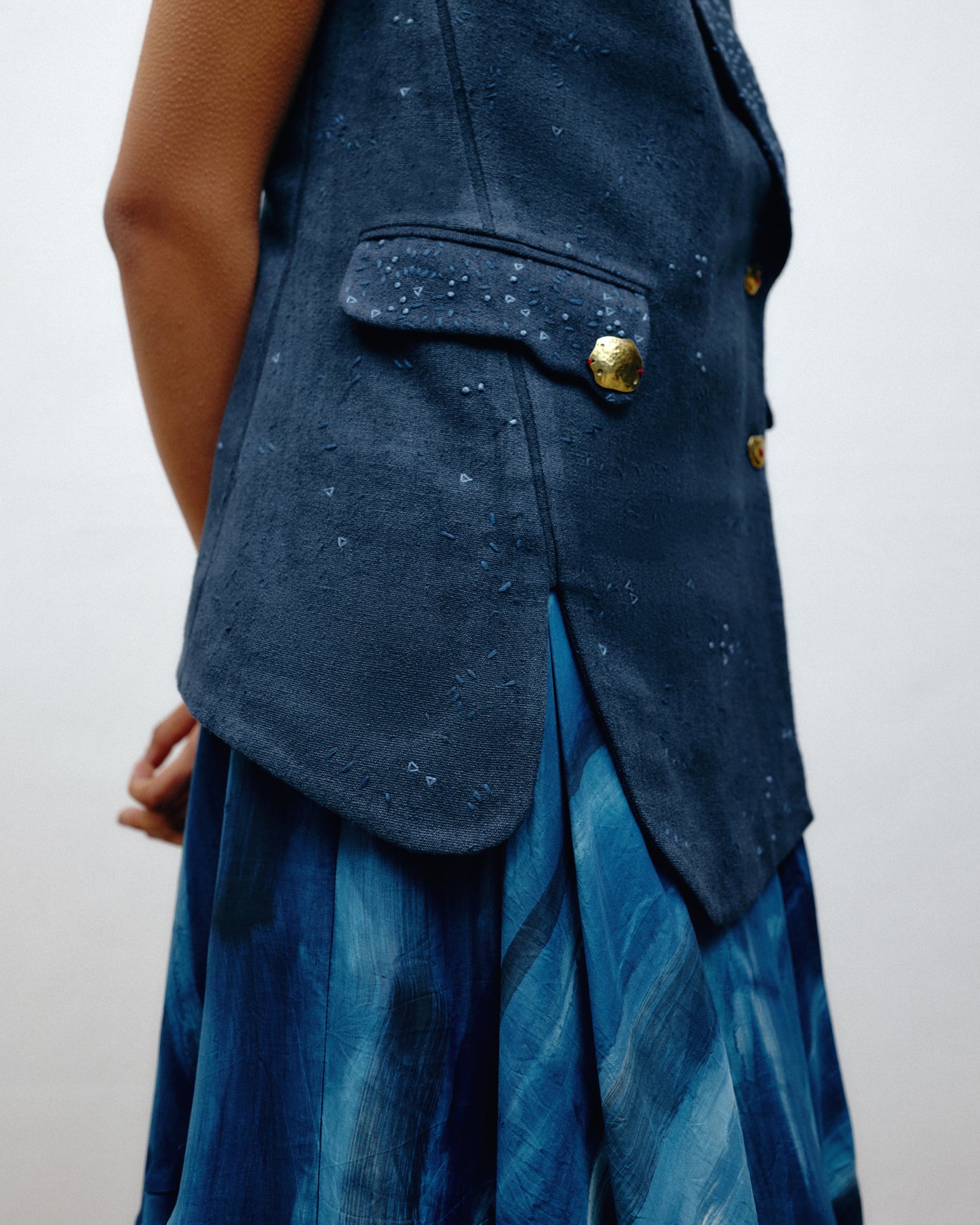 Silk Jacket Dress