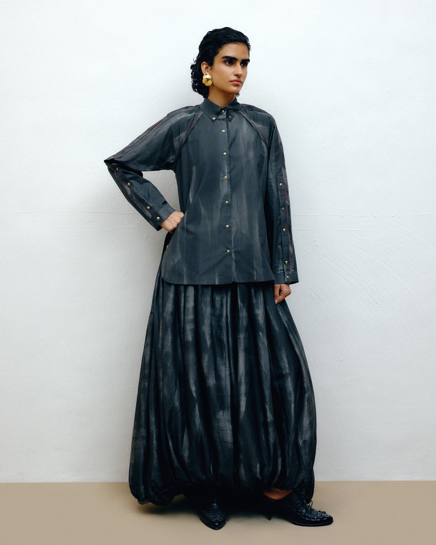 Hand-Painted Raglan Shirt