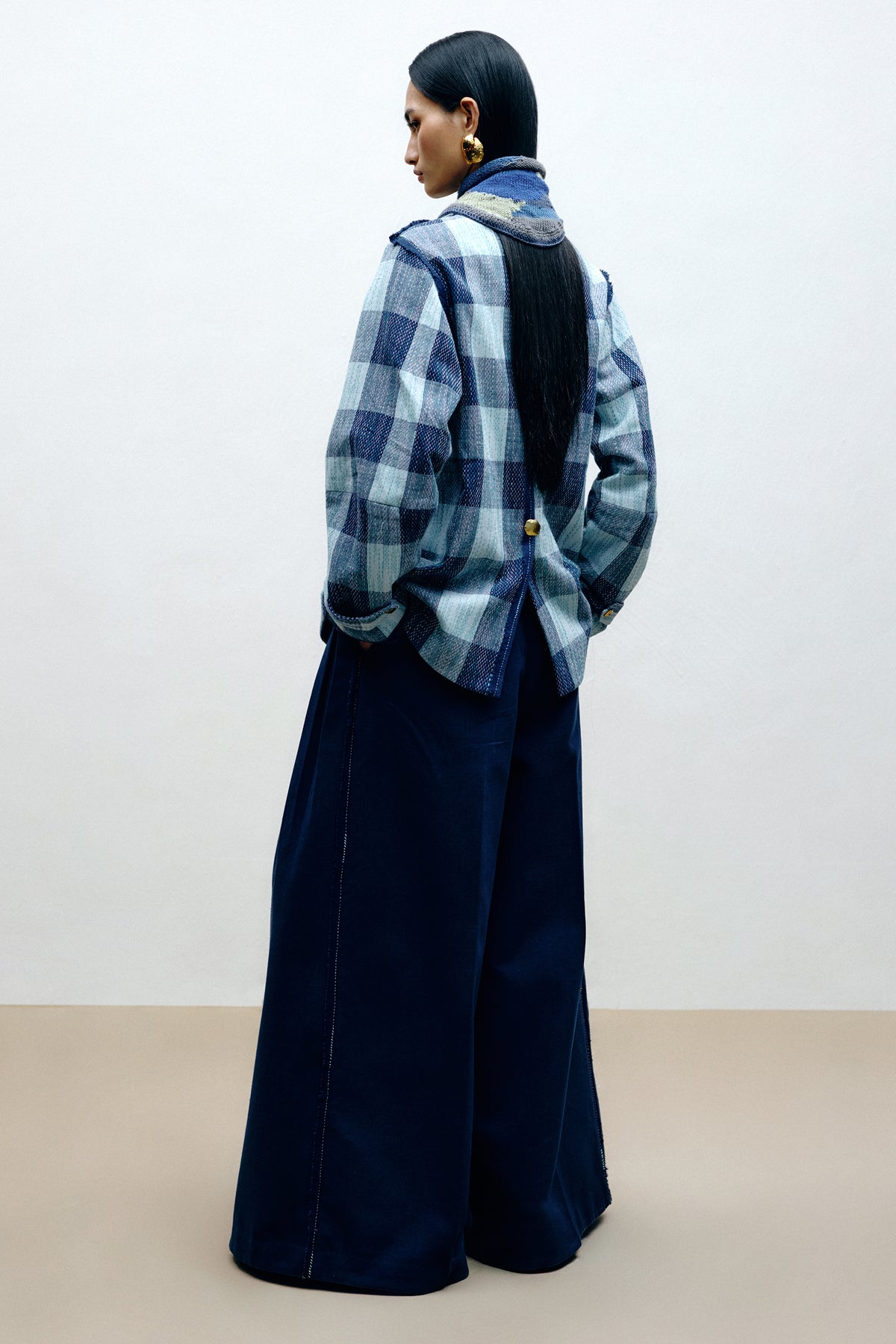 Asymmetric Cotton Jacket