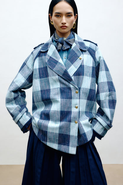 Asymmetric Cotton Jacket