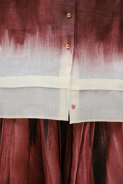 Brown Brushwash Shirt