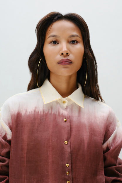 Brown Brushwash Shirt