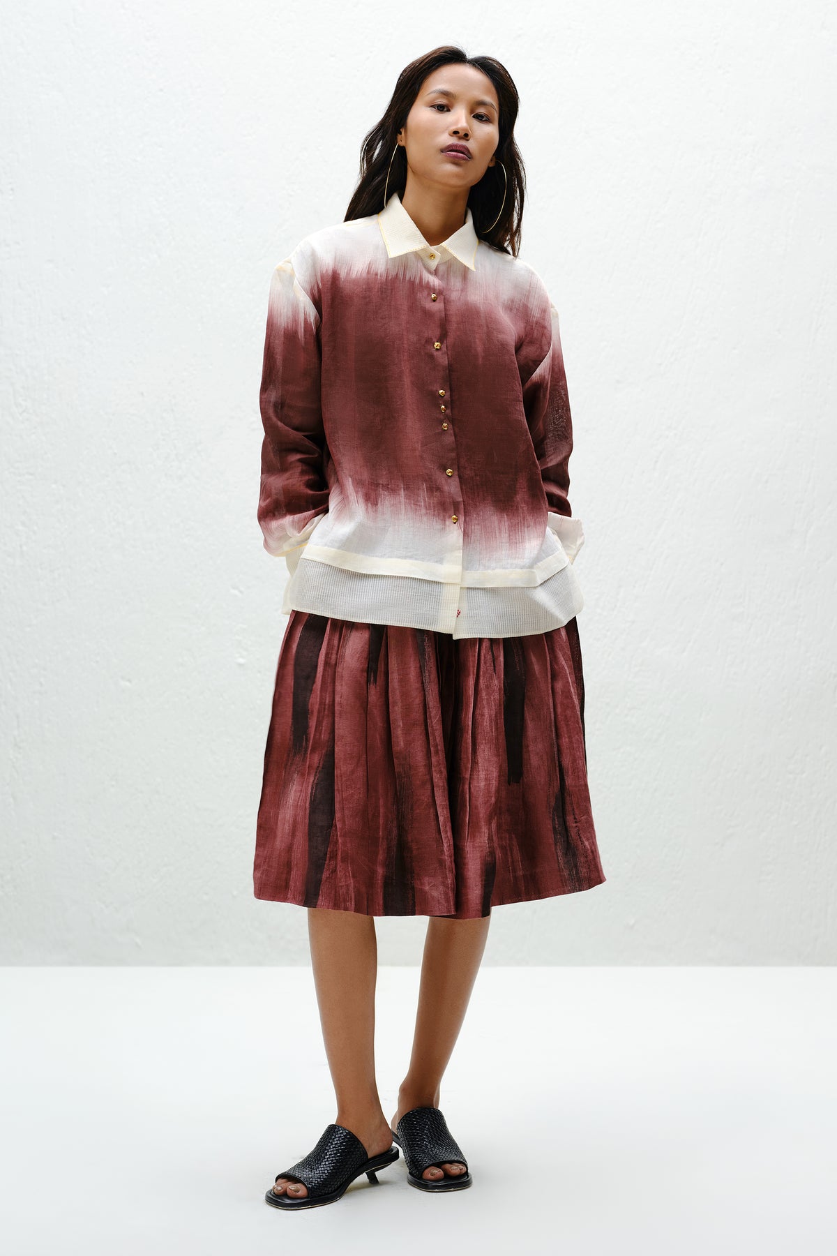 Brown Brushwash Shirt