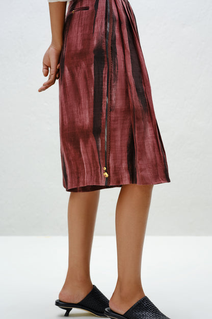 Brown Flowy Culottes