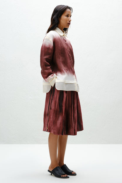 Brown Flowy Culottes