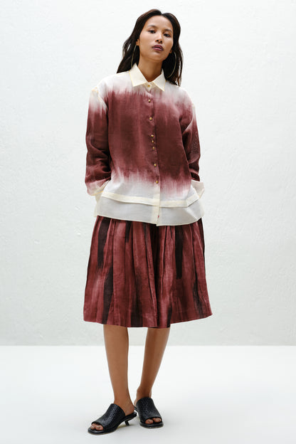 Brown Flowy Culottes