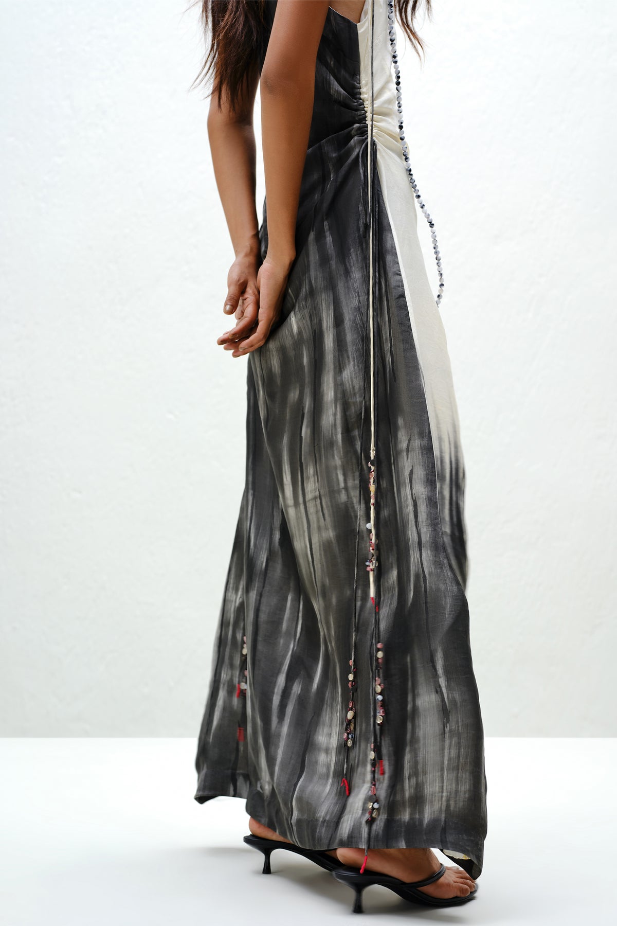 Charcoal Drift Dress