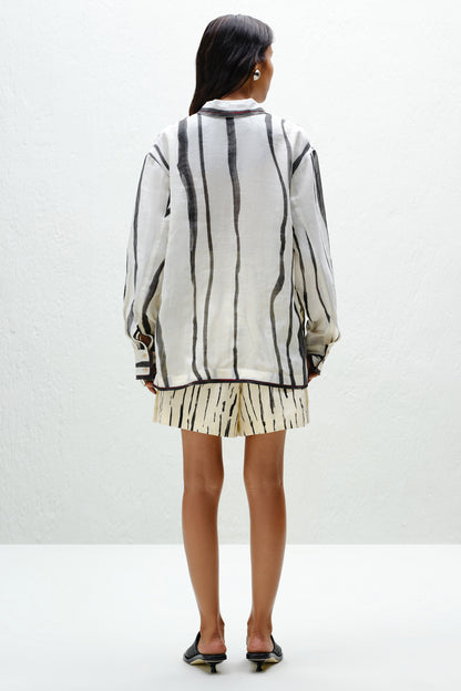 Charcoal Stripe Shirt