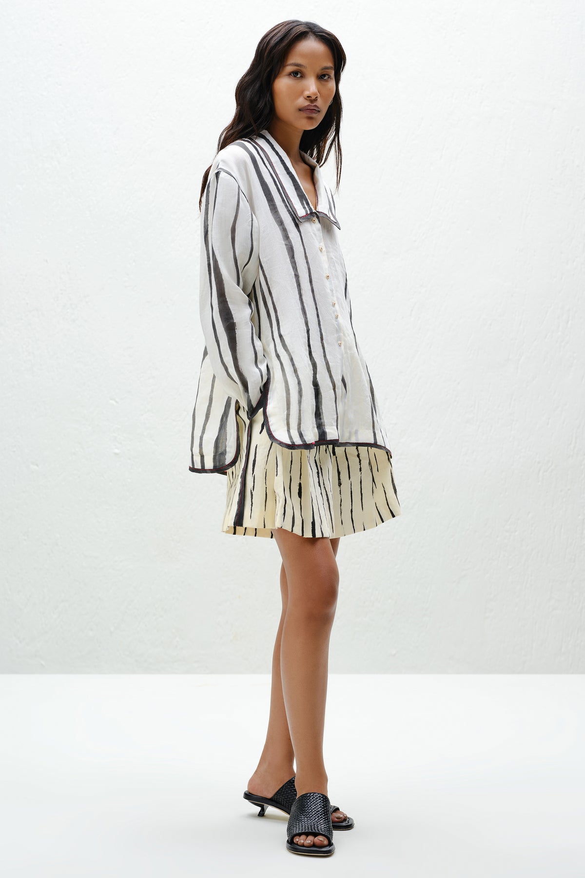 Charcoal Stripe Shirt