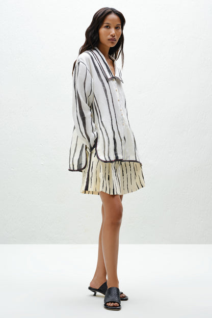 Charcoal Stripe Shirt