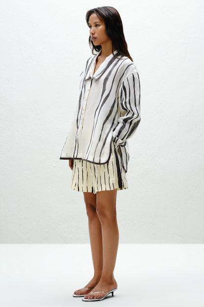 Charcoal Stripe Shirt