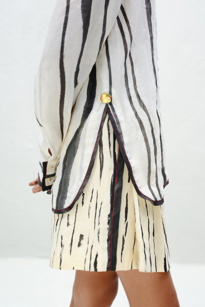 Charcoal Stripe Shirt