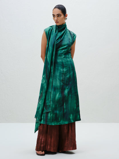 Teal Scarf Tunic