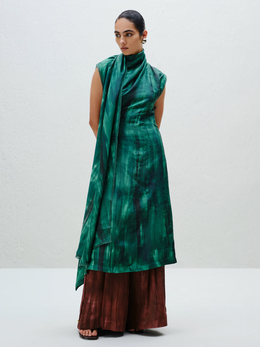 Teal Scarf Tunic