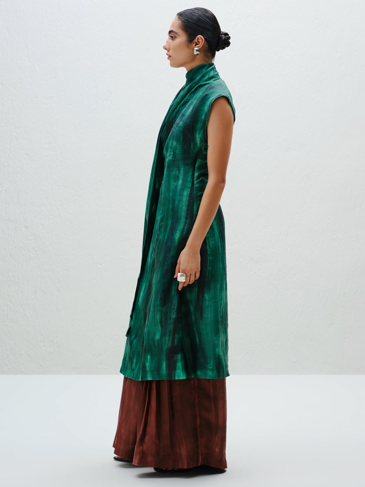 Teal Scarf Tunic