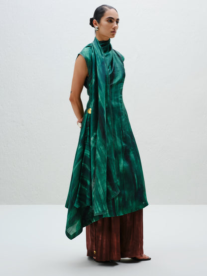 Teal Scarf Tunic