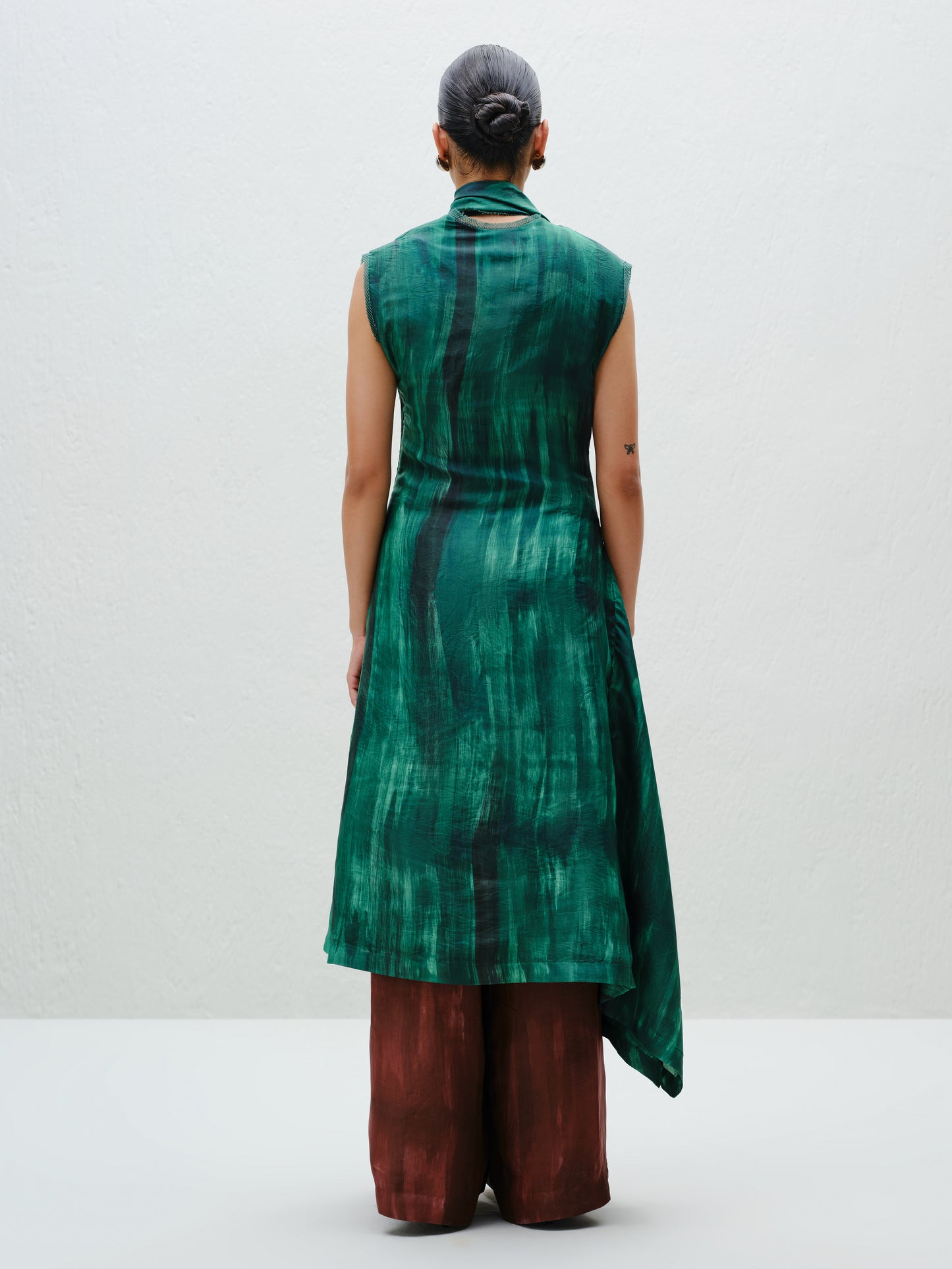 Teal Scarf Tunic