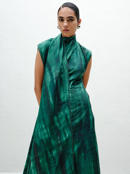 Teal Scarf Tunic