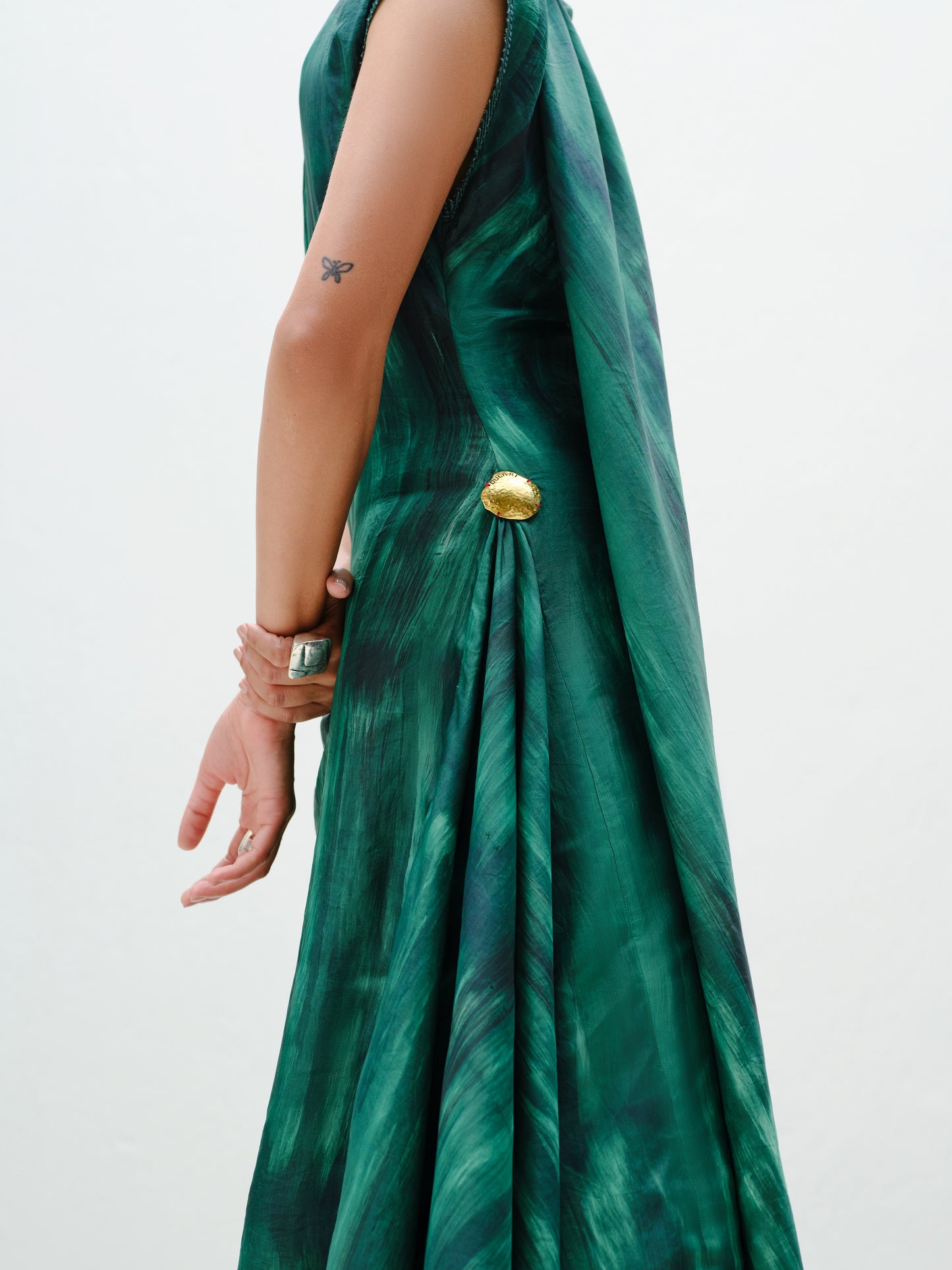 Teal Scarf Tunic