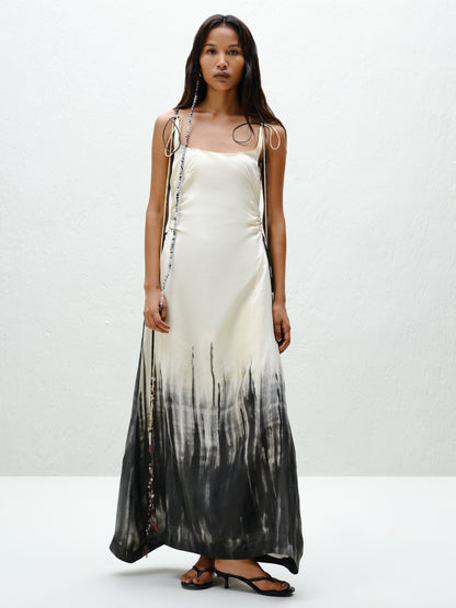 Charcoal Drift Dress