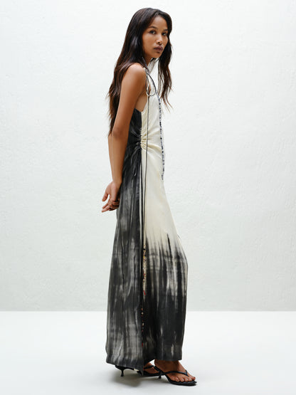 Charcoal Drift Dress