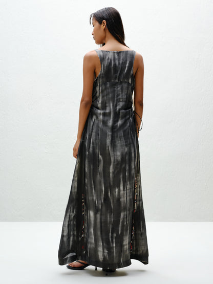 Charcoal Drift Dress