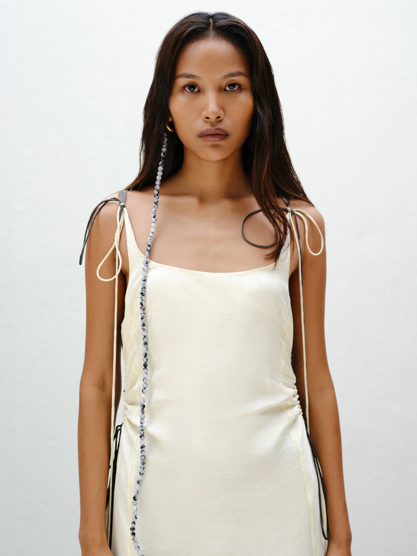 Charcoal Drift Dress