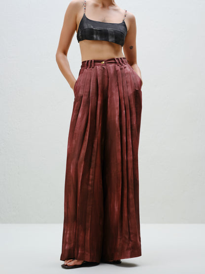 Charcoal Tie Halter Top